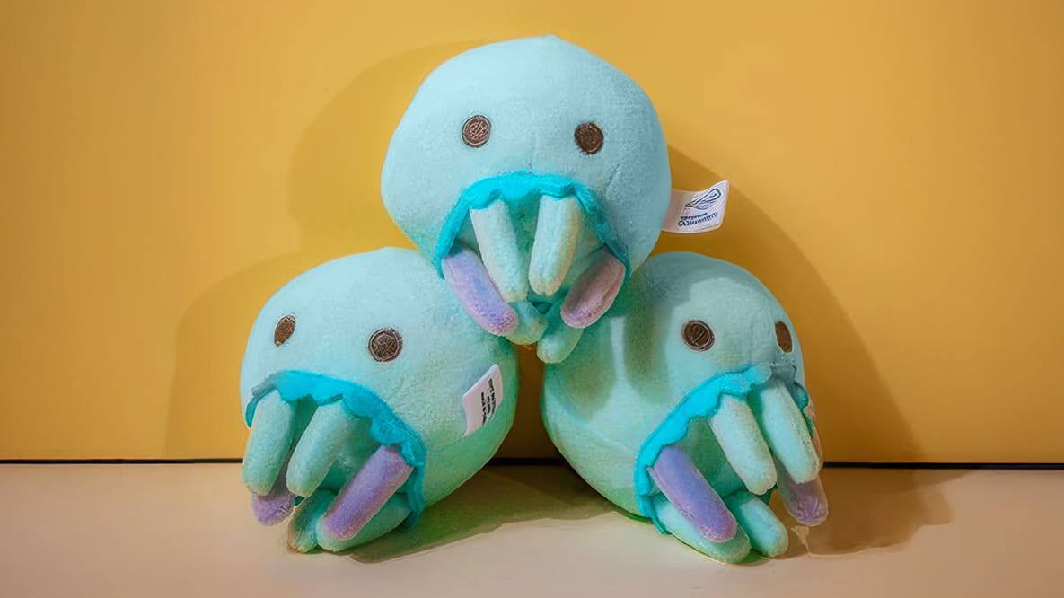 Celebrate World Sea Jelly Day - Animal Spotlight: Sea Jellies Tour - Singapore Oceanarium - Sea Jelly plush keychain 