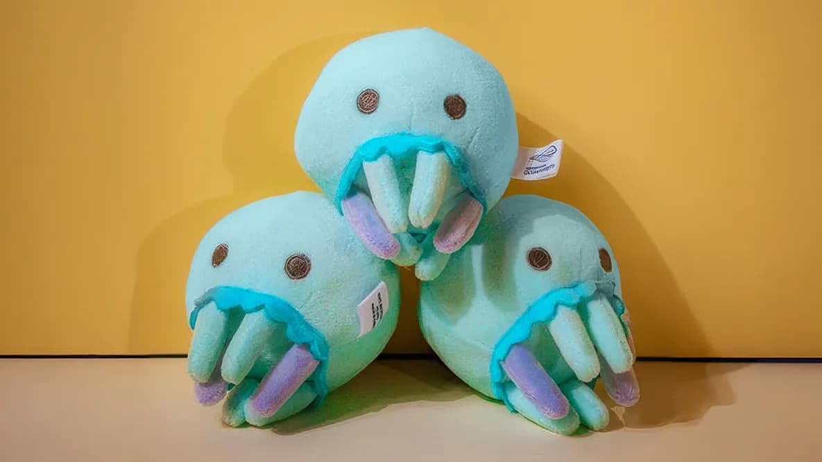 Celebrate World Sea Jelly Day - Animal Spotlight: Sea Jellies Tour - Singapore Oceanarium - Sea Jelly plush keychain