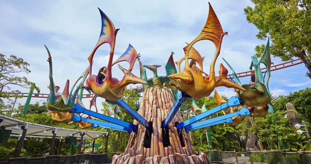 Dino-Soarin' at The Lost World, Universal Studios Singapore