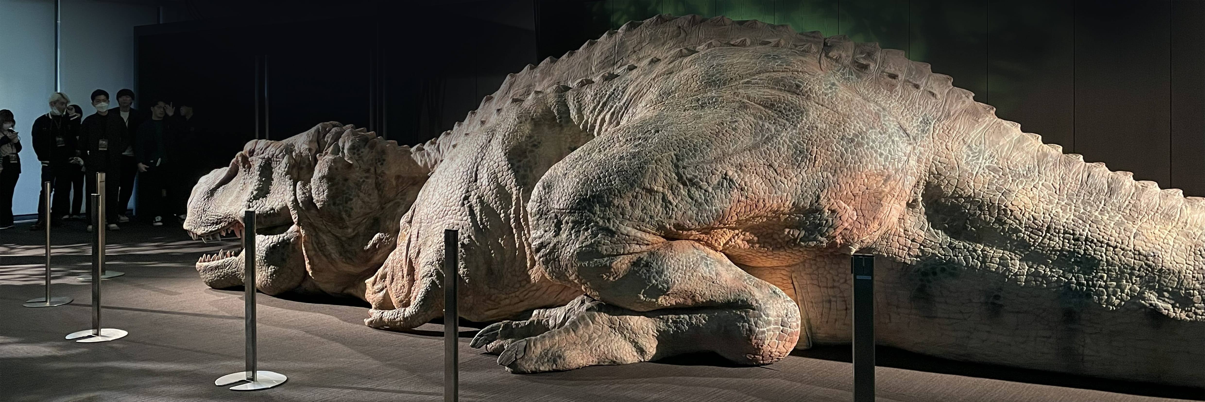 The experience at DINOSAUR ODYSSEY will include a photo shoot with a 12-metre-long, life-sized Tyrannosaurus Rex.