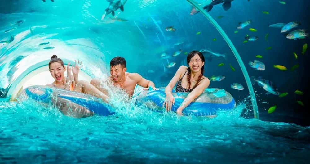 Adventure River Lazy River at Adventure Cove Waterpark