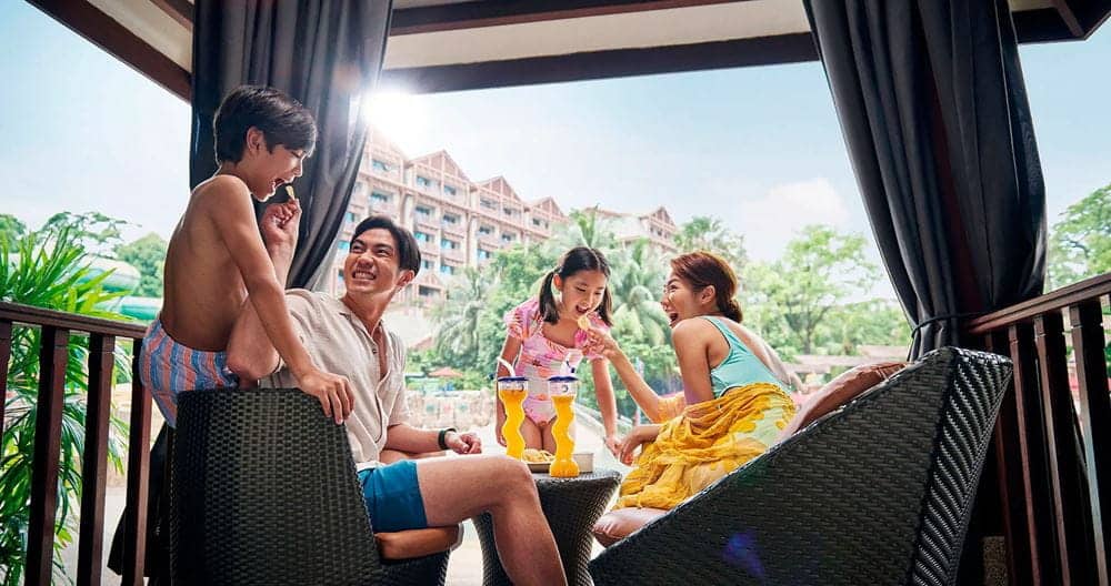 Private Cabana at Adventure Cove Waterpark