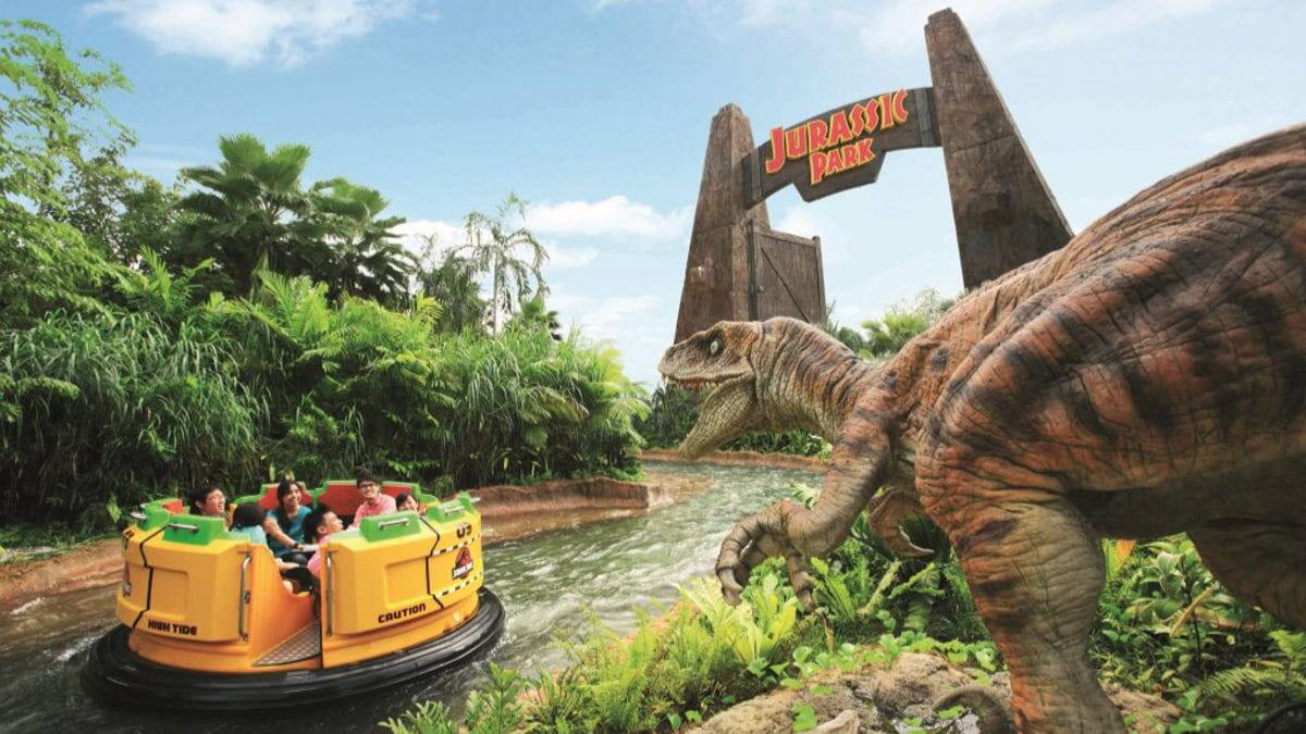 Universal Studios Singapore - Jurassic Park