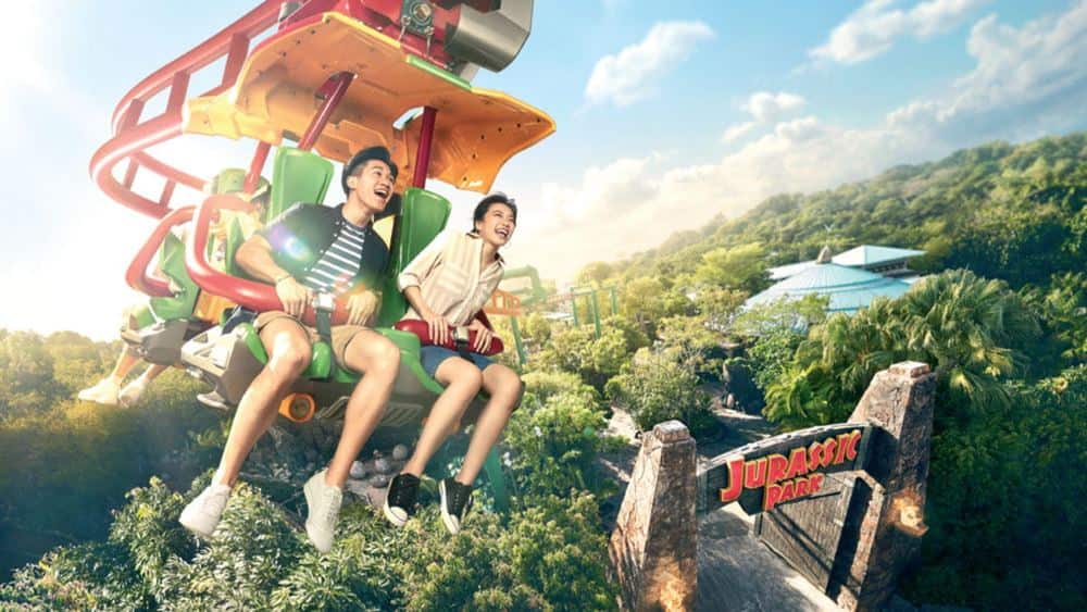 Universal Studios Singapore - Canopy Flyer