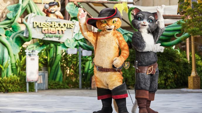 Universal Studios Singapore Puss in Boots