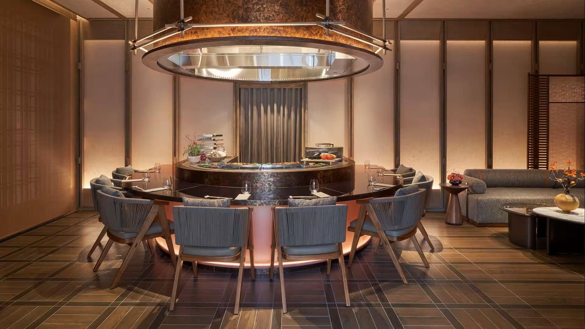 Dining Room at KA-MON Japanese Restaurant