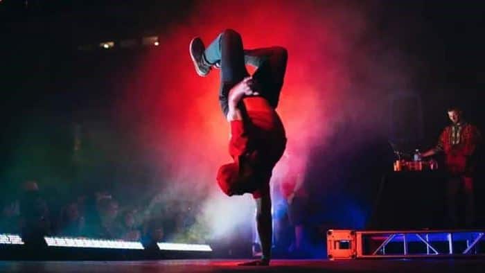 Football Freestyle performance at Football Fever