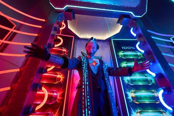 Universal Studios Singapore Halloween Horror Nights 14 – Haunted House – XL Robotics – The mad scientist is still in his lab waiting for his next test subject