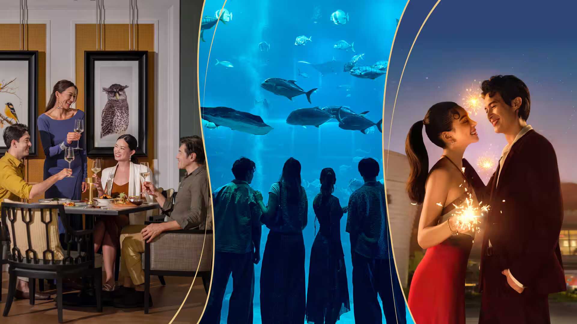 Explore a different side of Resorts World Sentosa with live entertainment rooftop drinks vibrant bar