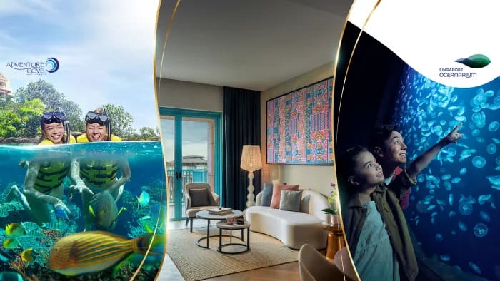 Resorts World Sentosa's Stay Play Package combines a hotel stay with attraction tickets