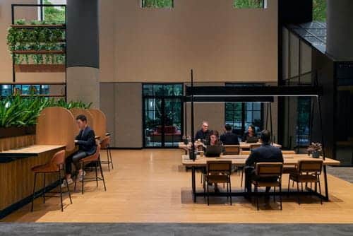Co-working space at Hotel Ora, Resorts World Sentosa
