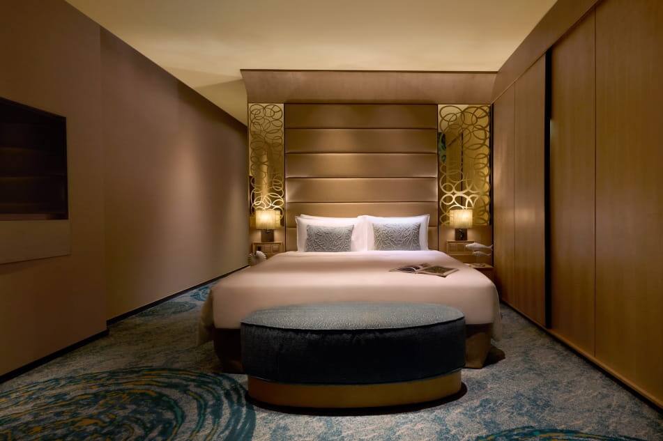 Underwater suite at Equarius Ocean Suites, Sentosa