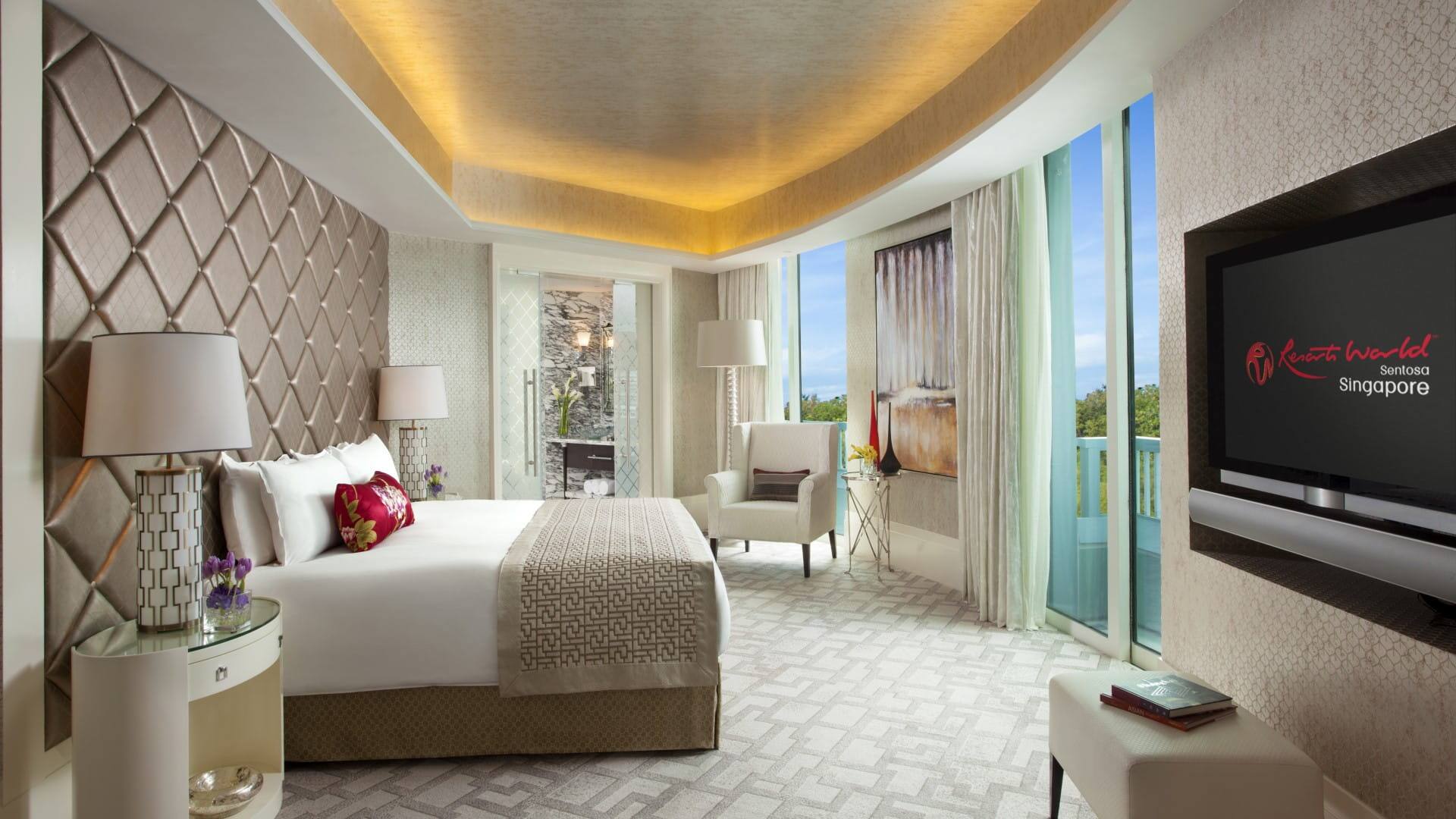Celebrate Special Occasions at - Presidential Suite Bedroom At Hotel Michael 1920x1080