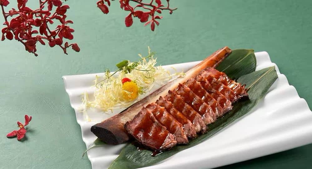Grilled Angus Beef at Feng Shui Inn Cantonese Restaurant