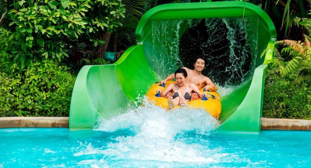 Tidal Twister Waterslide at Adventure Cove Waterpark