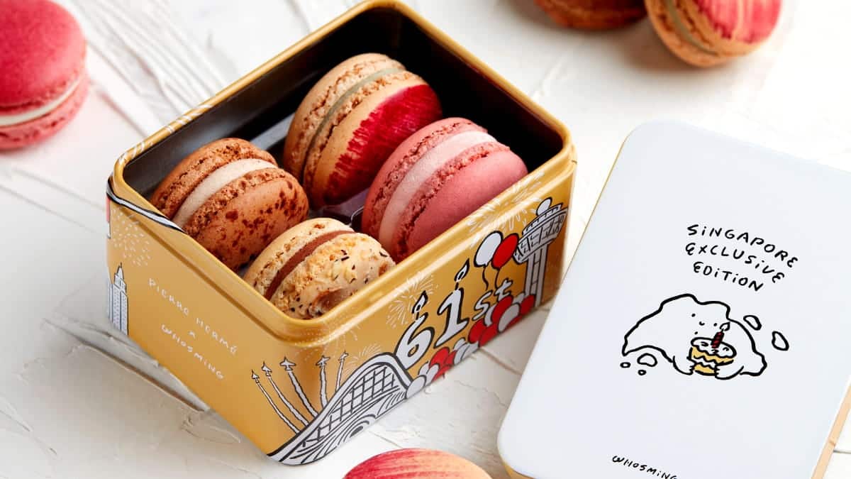 Box of 4 Macarons - Singapore National Day Exclusive Edition