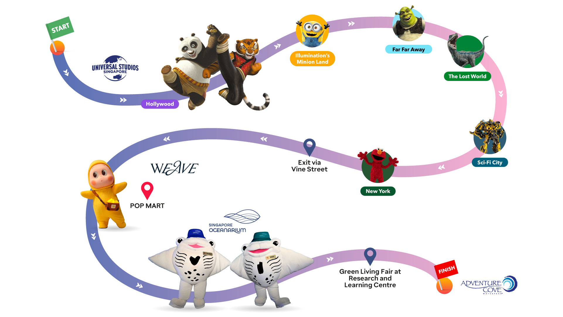 RWS Cares 2026 Festival Map