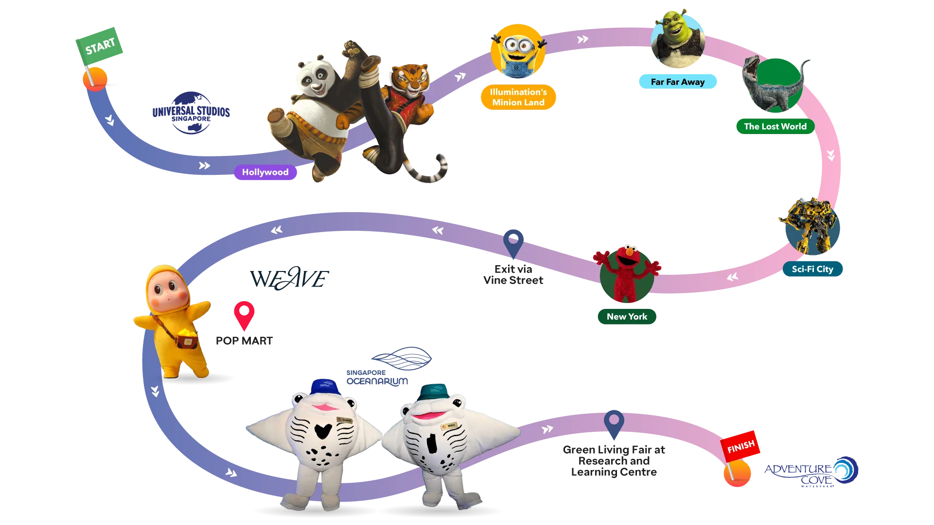 RWS Cares 2026 Festival Map