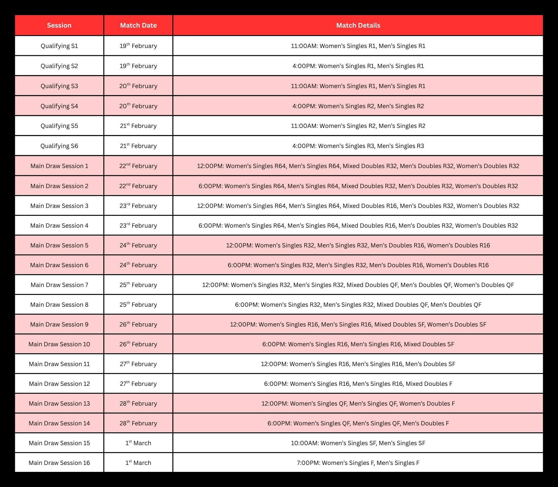 Singapore-Smash-2026-match-schedule