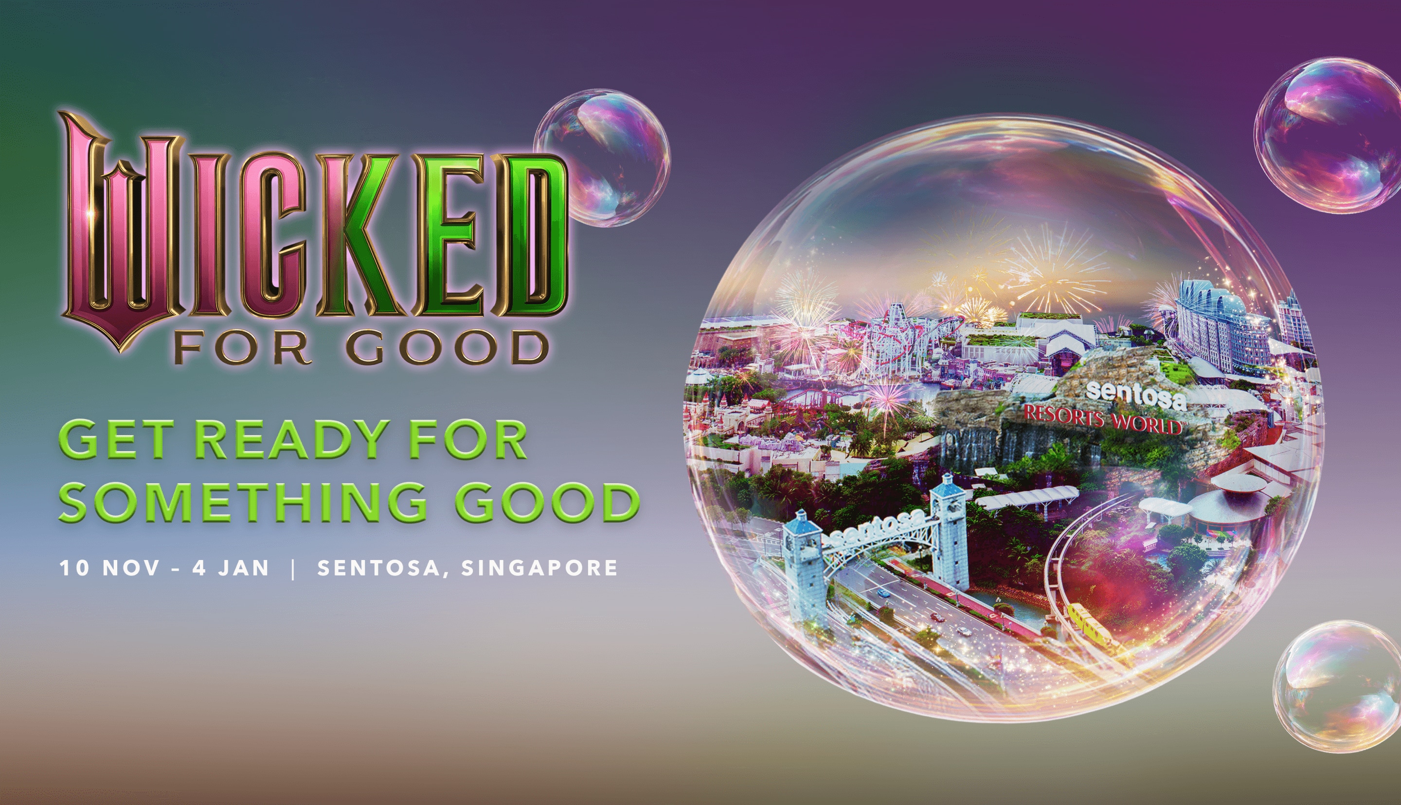 A Wicked Experience at Resorts World Sentosa - Hero Banner - Desktop