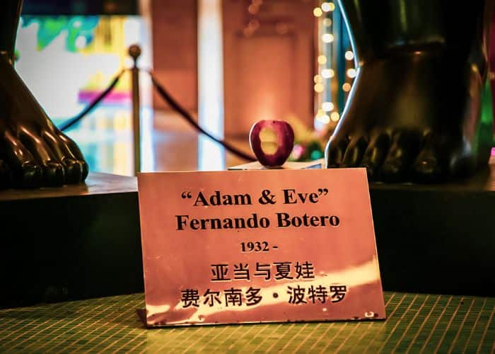 Adam & Eve by Fernando Botero