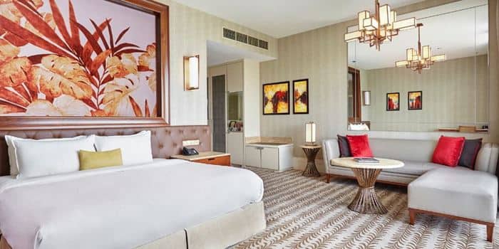 Deluxe Pool Room at Equarius Hotel in Sentosa