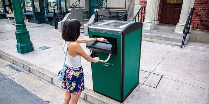 Energy-saving Smart Bins at Resorts World Sentosa