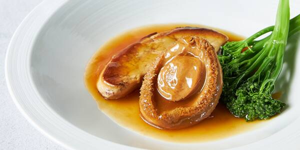 Braised Australian Abalone Pan-fried Foie