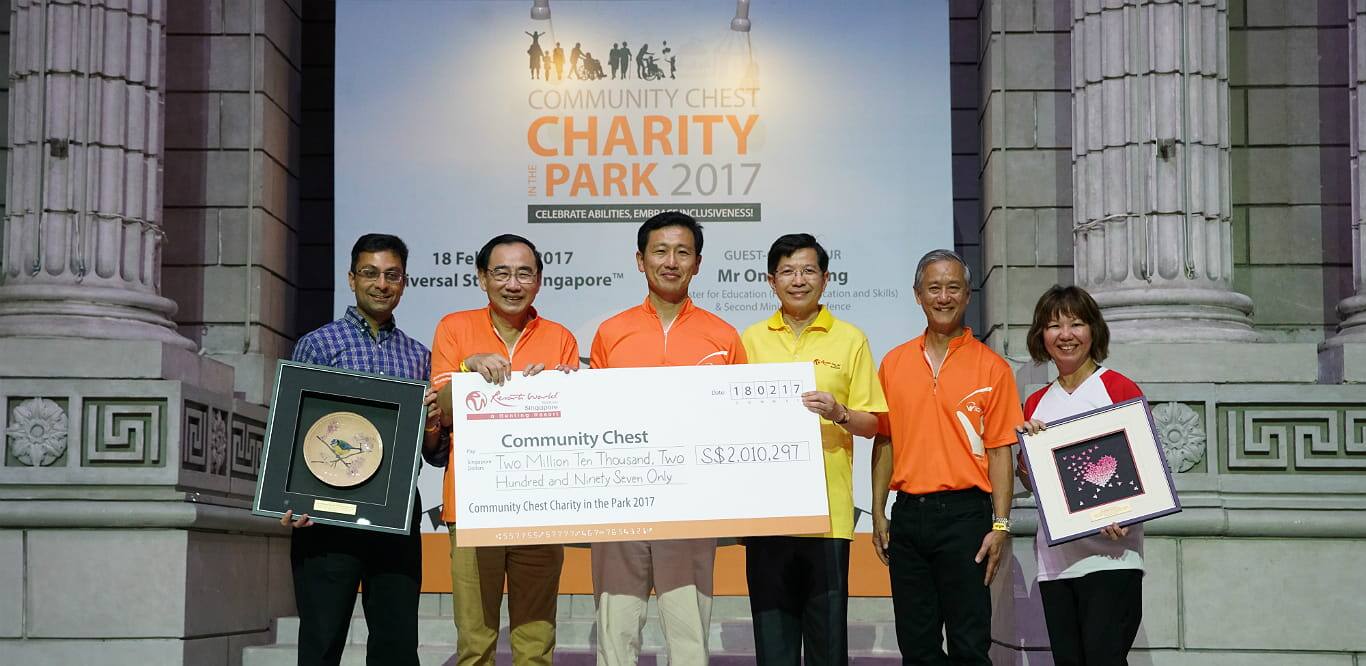Community Chest Charity in the Park Corporate Social Responsibility