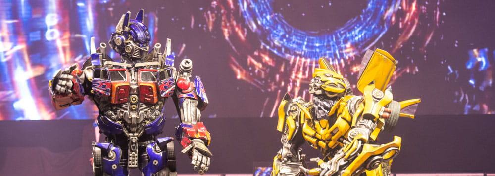 Transformers Optimus Prime and Bumblebee Venue Choice 1000x357 MICE1016