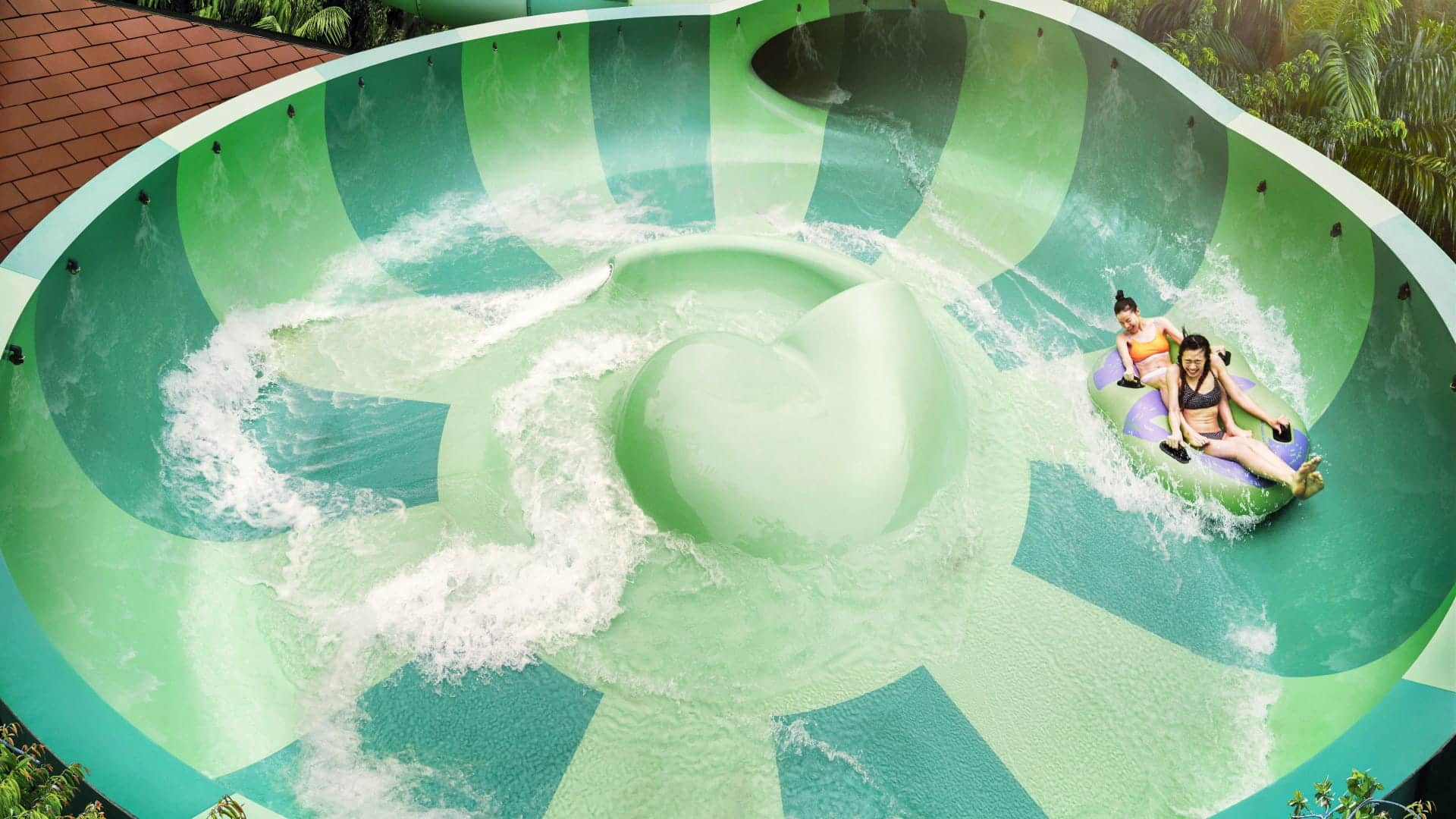 Adventure Cove Waterpark Whirlpool Washout