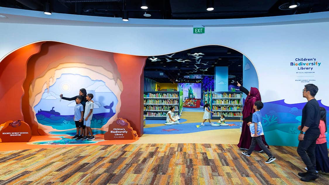 Children’s Biodiversity Library Entrance
