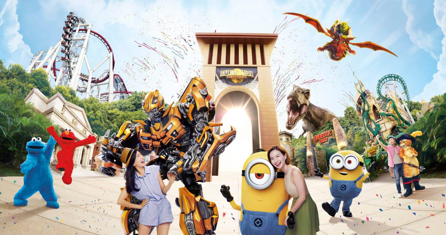 Minion Land Thank You Resorts - Universal Studio Singapore 1440x760 