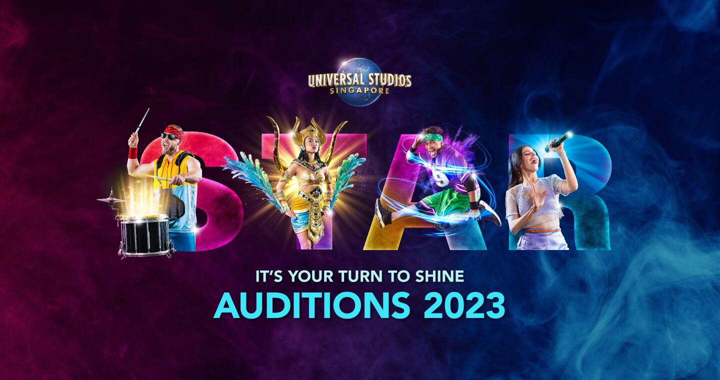 Audition for favourite character in Universal Studios Singapore