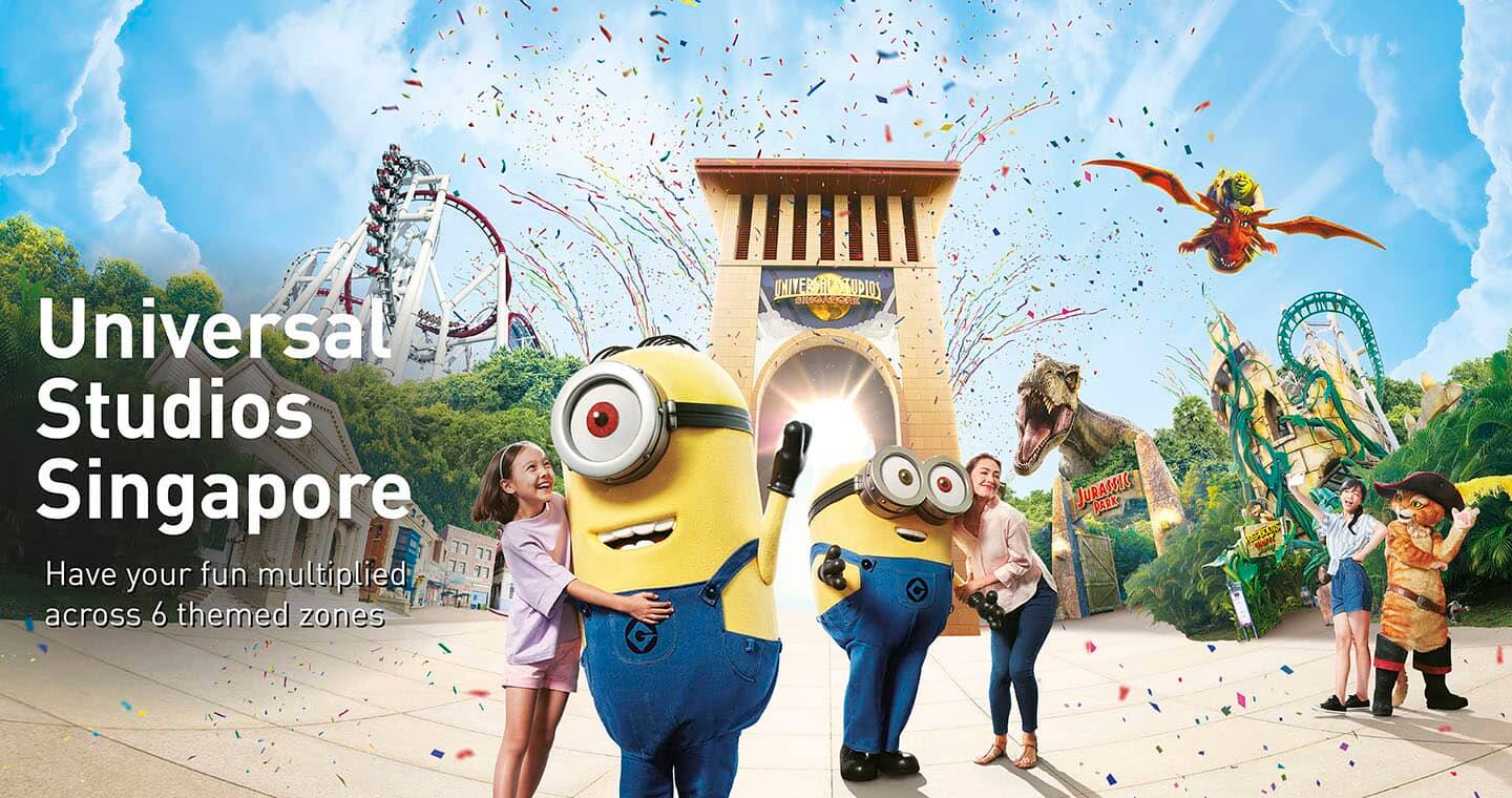 Universal Studios Singapore admission tickets- Resorts World Sentosa