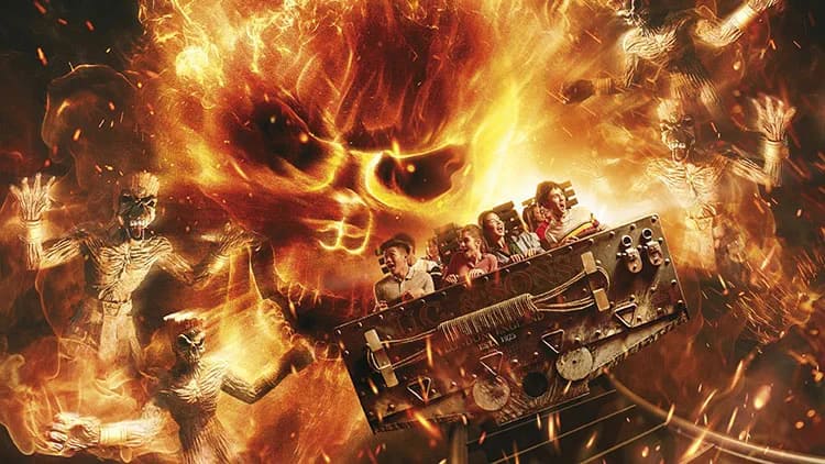 Revenge of the Mummy at Universal Studios Singapore