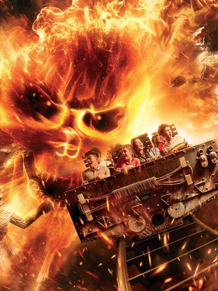 アトラクションズ Revenge of the Mummy™ - Universal Studios Singapore