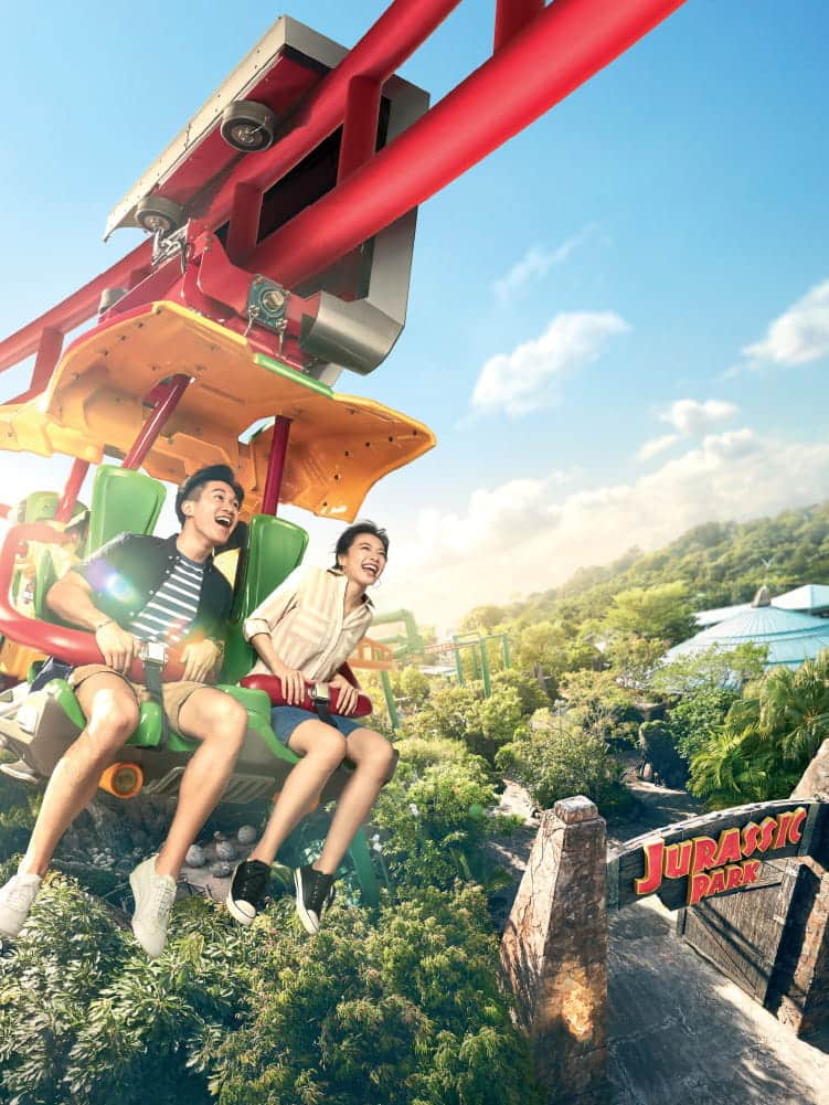 Canopy Flyer - Aerial Ride - Universal Studios Singapore