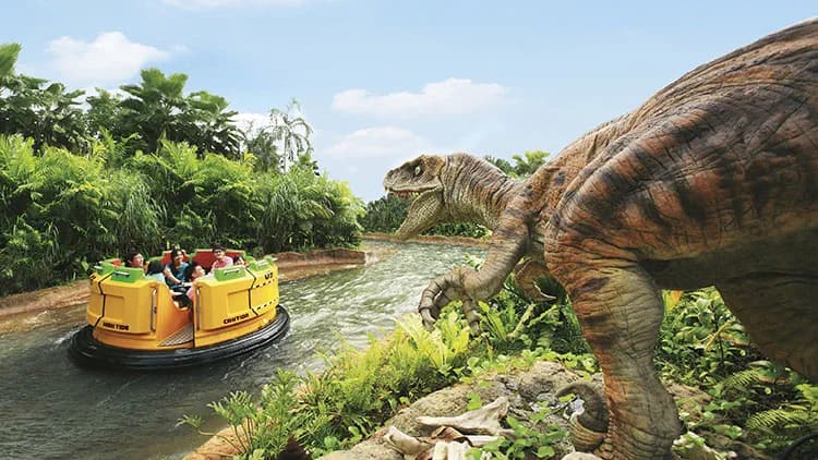 Jurassic Park Rapids Adventure™ - Universal Studios Singapore at Universal Studios Singapore