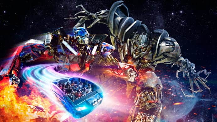 TRANSFORMERS The Ride - Universal Studios Singapore