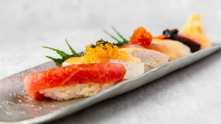 Chef's selection of premium nigiri sushi