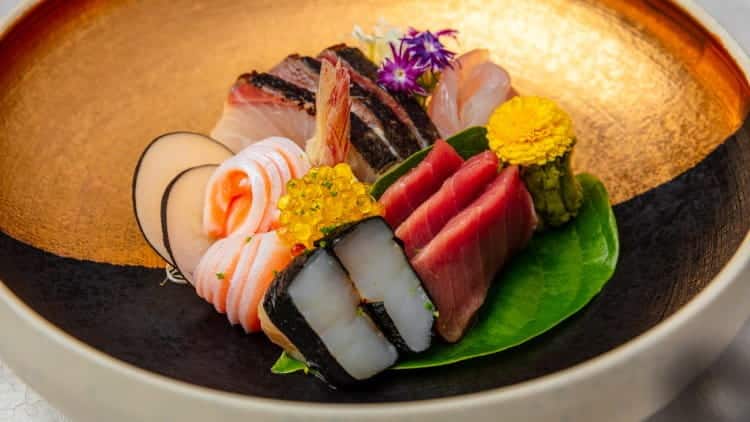 Chef's selection of Sashimi