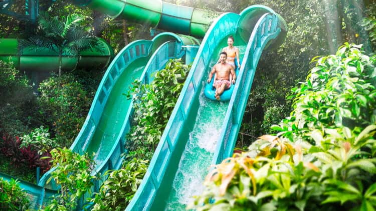 Adventure Cove Waterpark - Aqua Park - Resorts World Sentosa