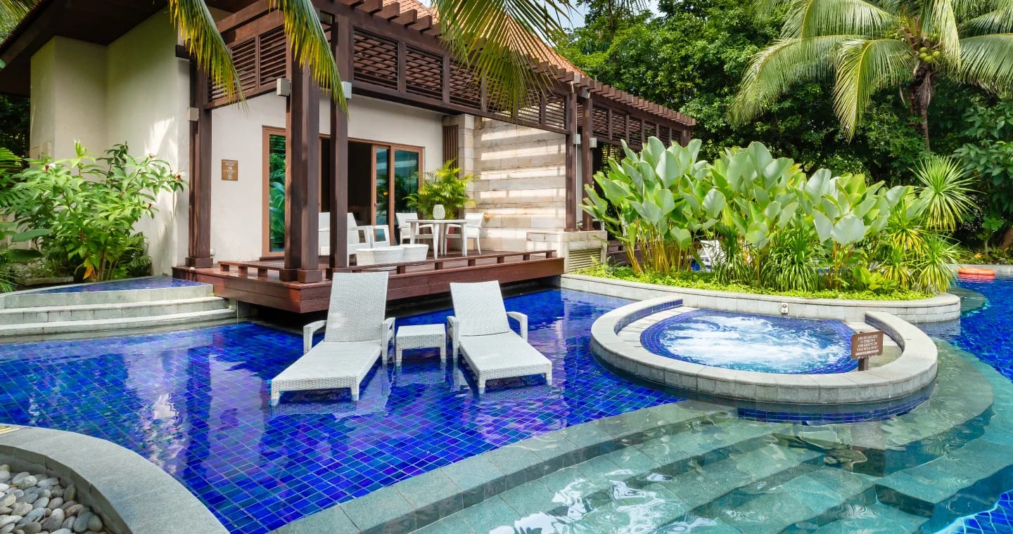 Pool at Equarius Villas, Resorts World Sentosa