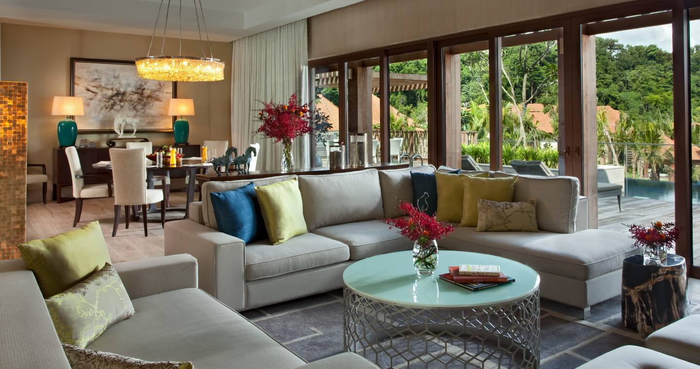 Beach Villa Palace Living Room