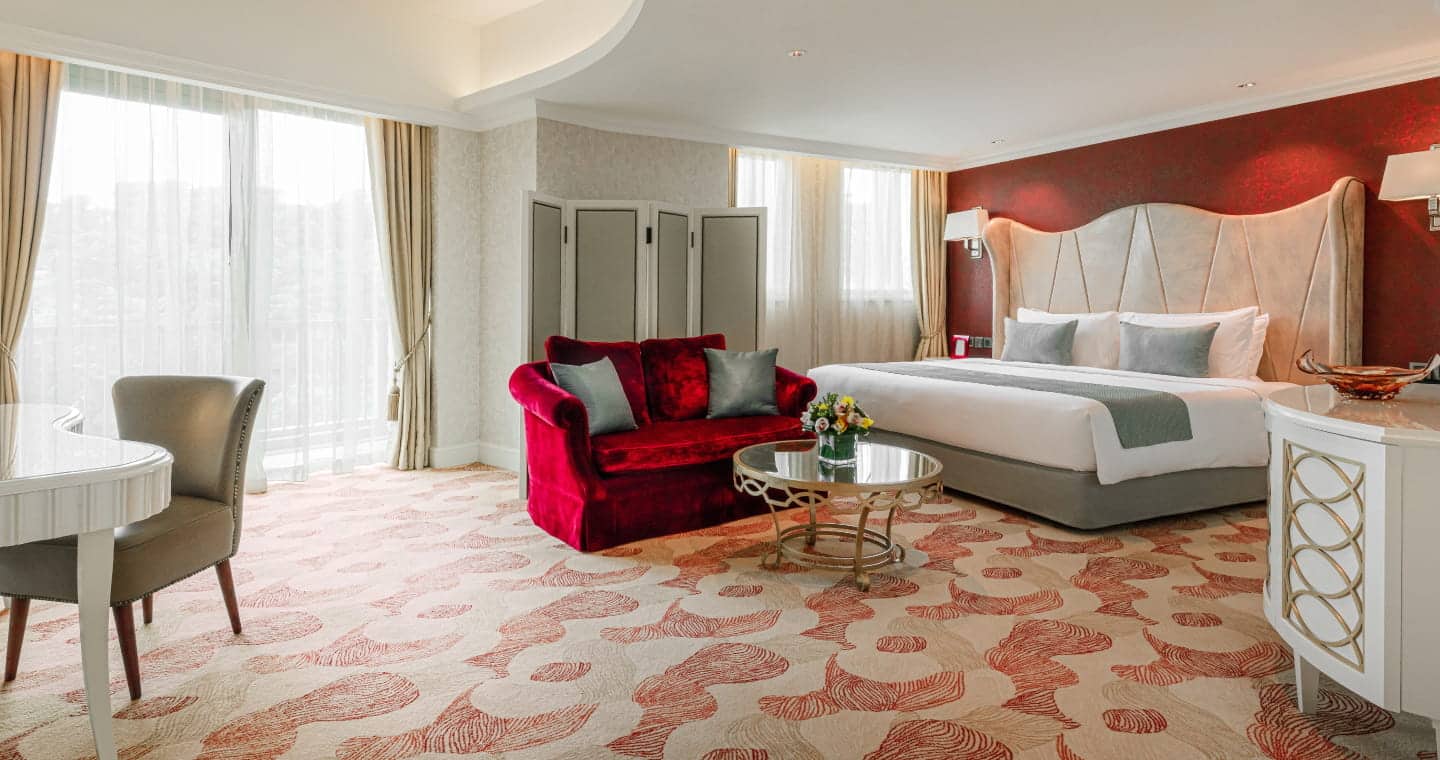 Crockfords Premium Suite Bedroom