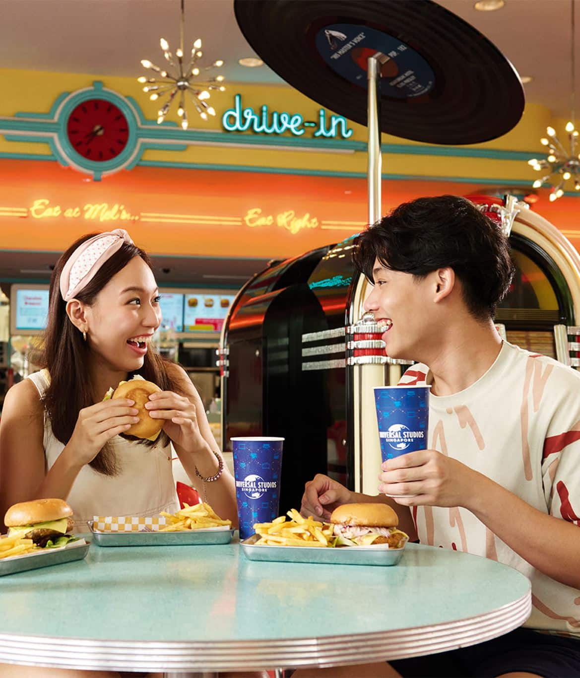 Universal Studios Singapore - Mels Drive In