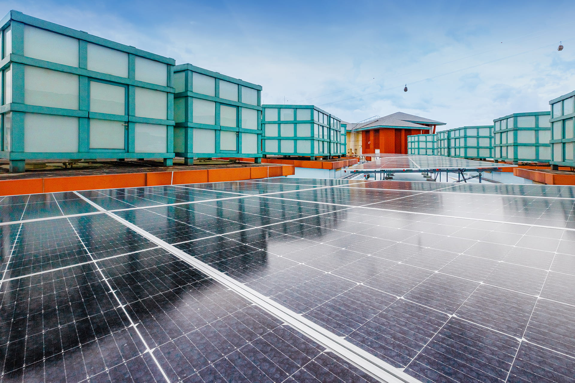 圣淘沙名胜世界 - 可持续措施 - 太阳能电池板