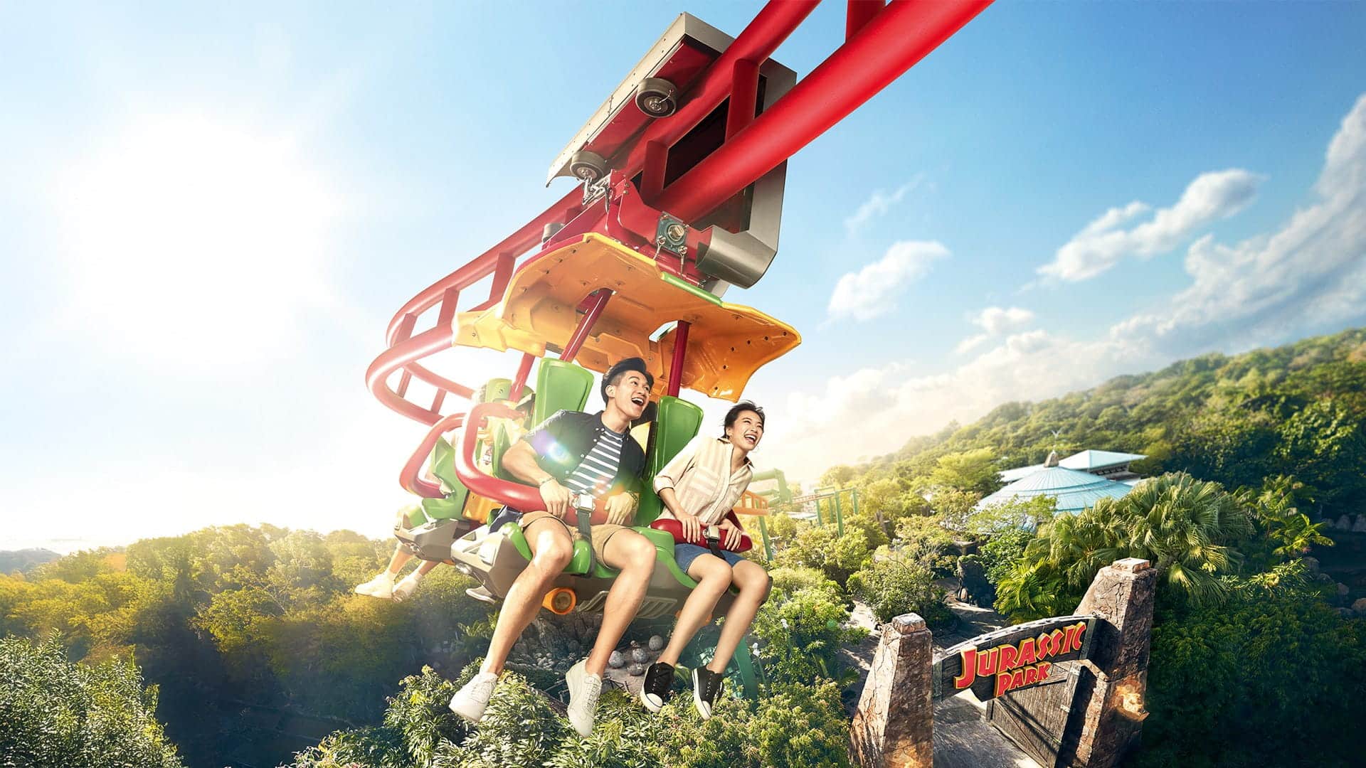 Universal Studios Singapore - Canopy Flyer