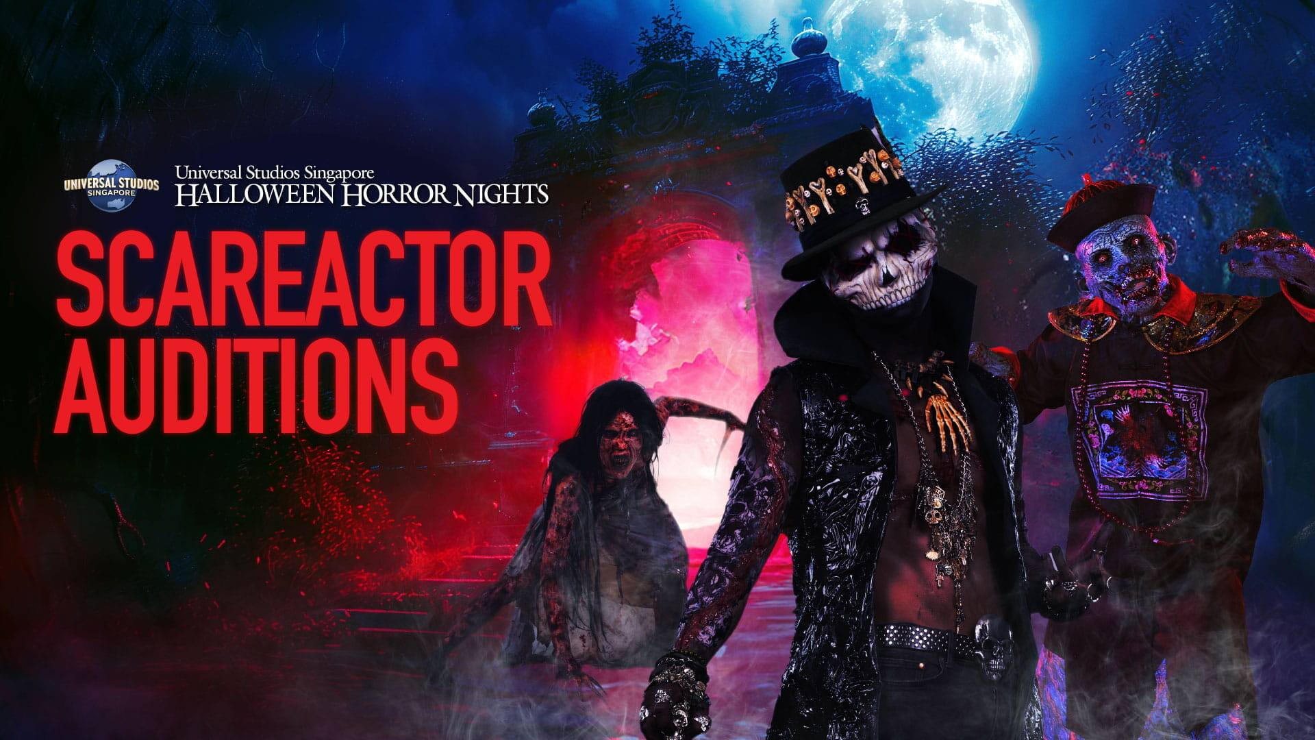 Halloween Horror Nights 13 Scareactor - Hhn13 Audition Masthead Kv Web 